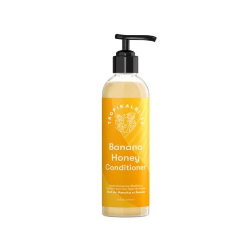 Après-shampoing Banana Honey - 250 Ml -RMS Beauty Boutique apres shampoing naturel banana honey tropikalbliss