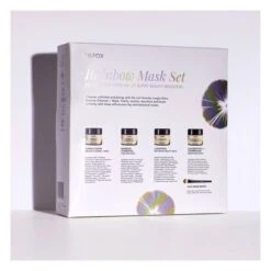 Coffret Masques Radiant Fox Rainbow - 4 X 50ml -RMS Beauty Boutique coffret beaute bio masques visage bio lilfox radiant fox rainbow 3