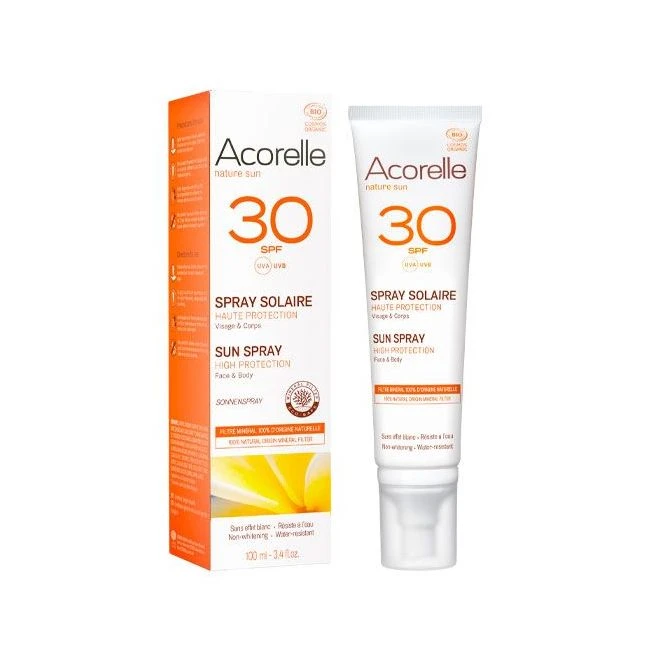 Crème Solaire Bio SPF30 En Spray - 100ml 4 Crème Solaire Bio SPF30 En Spray - 100ml – Image 2