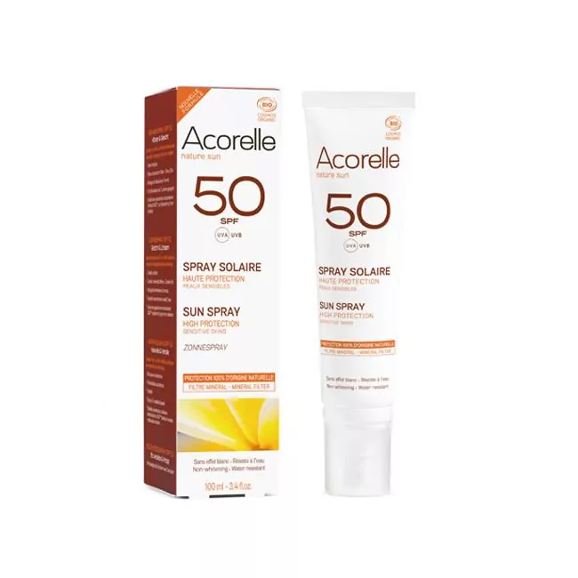 Crème Solaire Bio SPF50 En Spray - 100ml 4 Crème Solaire Bio SPF50 En Spray - 100ml – Image 2