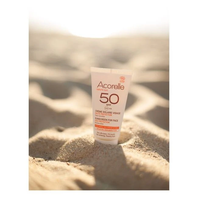 Crème Solaire Bio Visage SPF50 - 50 Ml 4 Crème Solaire Bio Visage SPF50 - 50 Ml – Image 2