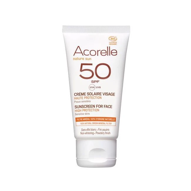 Crème Solaire Bio Visage SPF50 - 50 Ml 3 Crème Solaire Bio Visage SPF50 - 50 Ml