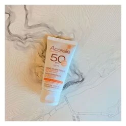Crème Solaire Teintée SPF50 - 50 Ml -RMS Beauty Boutique creme solaire teintee bio spf 50 acorelle 4