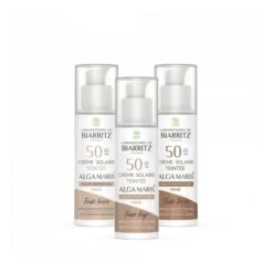 Crème Solaire Visage Teintée SPF50 - 50 Ml -RMS Beauty Boutique creme solaire visage bio teintee spf 50 alga maris laboratoires de biarritz 5